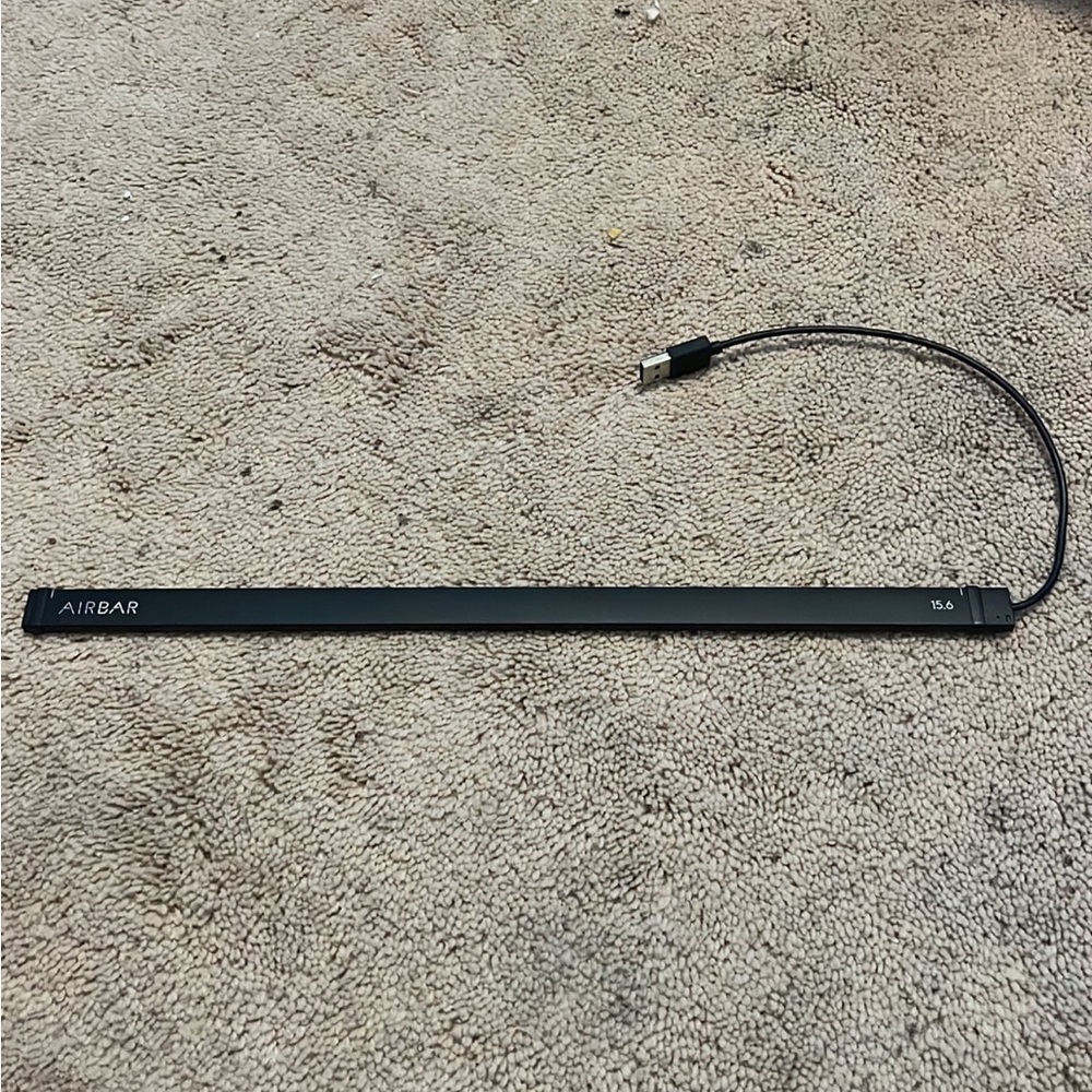 AirBar for 15.6’ Windows laptop touchscreen additional support bar
